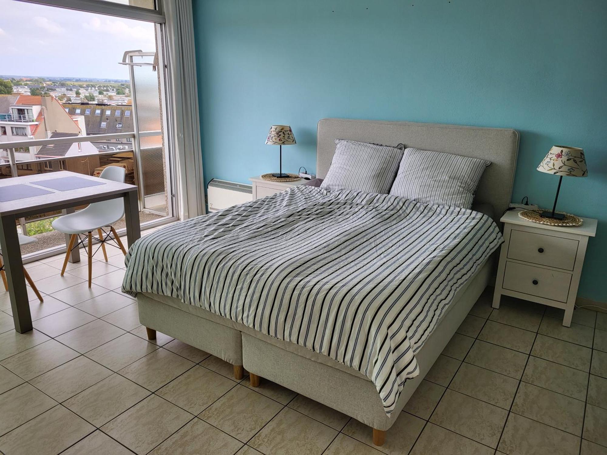 Studio With Sea View And Panoramic View In Bredene Extérieur photo