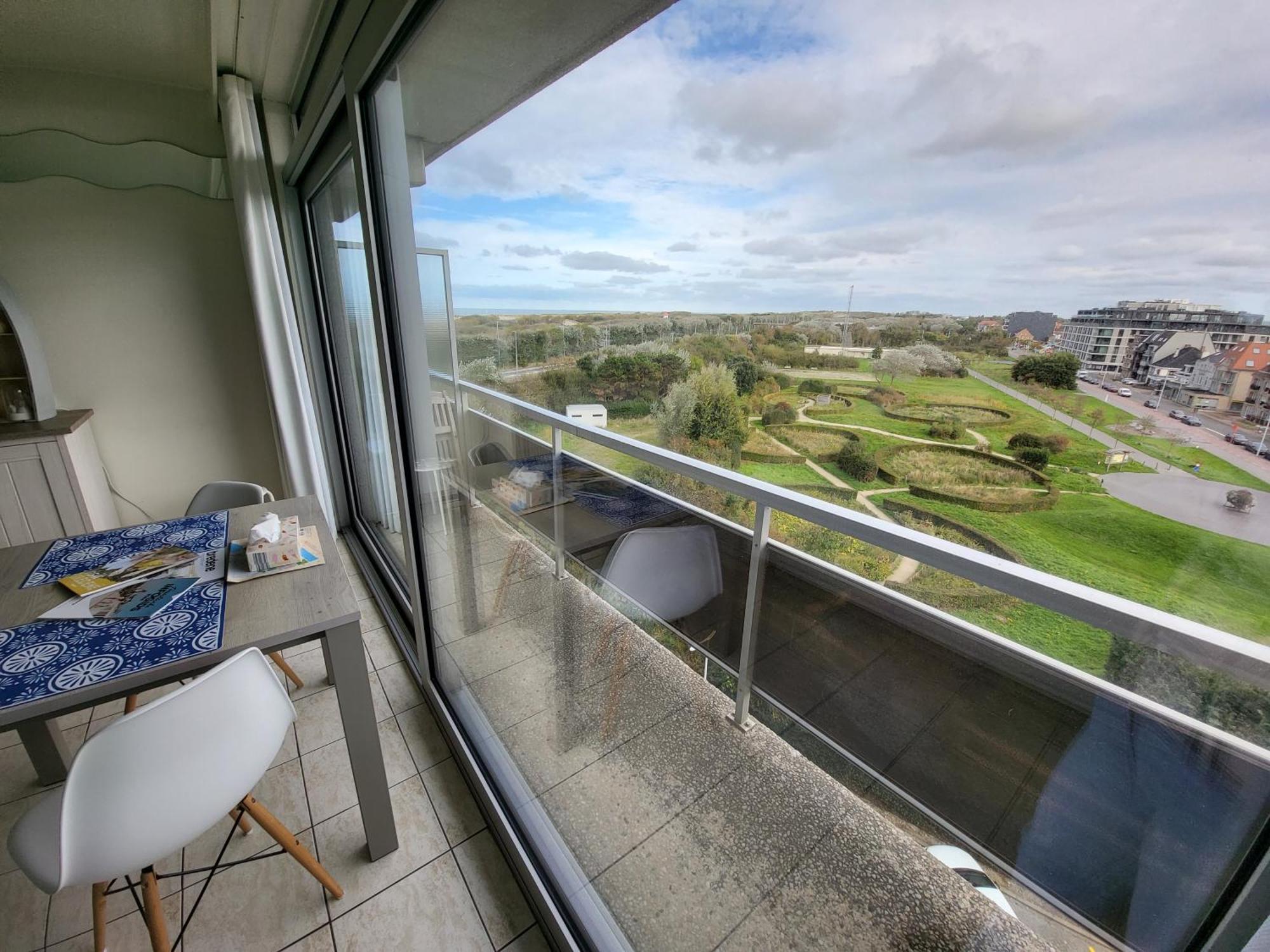 Studio With Sea View And Panoramic View In Bredene Extérieur photo