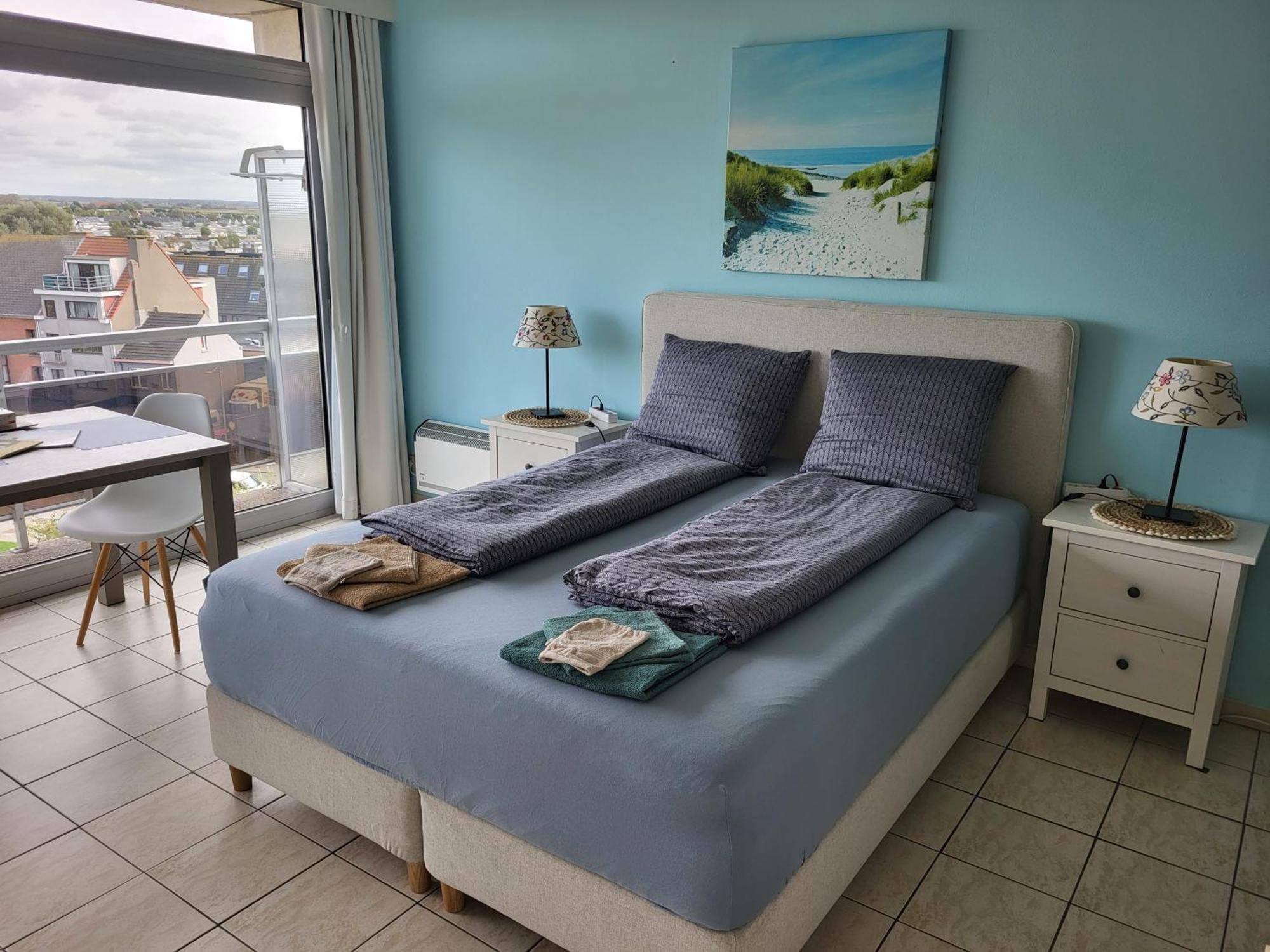 Studio With Sea View And Panoramic View In Bredene Extérieur photo